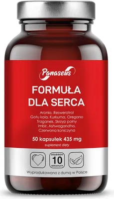 Produktbild von Nahrungsergänzungsmittel Panaseus Formuła Dla Serca (50 Kapseln) 3528