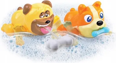 Produktbild von Schwimmendes Badespielzeug in Hundeform für Kinder