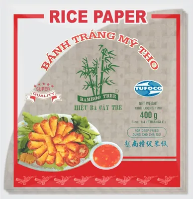Produktbild von BAMBOO TREE - Reispapier Dreieck (400G)
