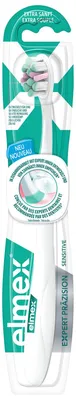 Produktbild von elmex 61042526, Zahnbürste, Erwachsener, Grün, Pink, Weiß, Extra weich, 1 Stück(e), Sichtverpackung