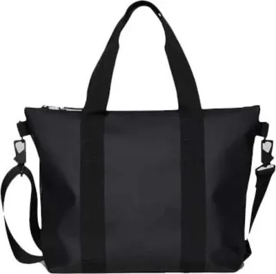 Immagine prodotto di Borsa a tracolla del marchio Rains, modello Tote Bag, colore nero