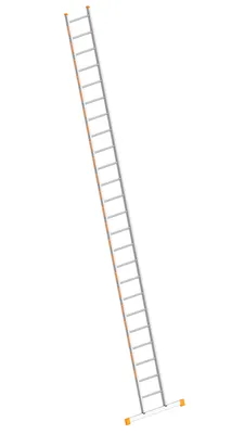 Produktbild von Layher Topic 1054 Anlegeleiter mit Quertraverse 24 Sprossen