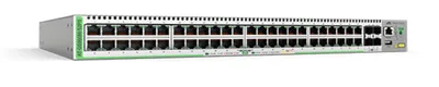 Produktbild von Allied Telesis AT-GS980M/52PS-50, Managed, L3, Gigabit Ethernet (10/100/1000), 100 Gigabit Ethernet, Power over Ethernet (PoE), Wandmontage