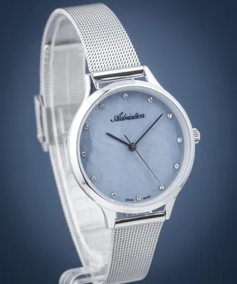 Produktbild von Adriatica A3572.514ZQ CYRKONIE silberne Uhr