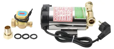 Produktbild von Hauswasser-Zirkulationspumpe - Elektrische Druckerhöhungspumpe - Automatischer Wasserdruck - Für Dusche und Wasserhahn - 220 V