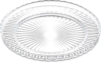Produktbild von 3er Set Teller Glas Glasteller flach Dessertteller Kuchenteller Gebäckteller Servierteller Ø17cm