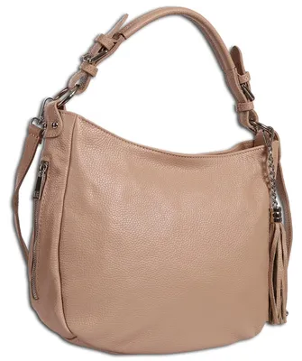 Produktbild von Toscanto Damen Schultertasche Shopper Leder Tasche rosa OTT134SA