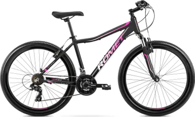 Produktbild von 26 Zoll Romet Jolene 6.0 21-Gang Kettenschaltung 15" Alurahmen Schwarz-Pink