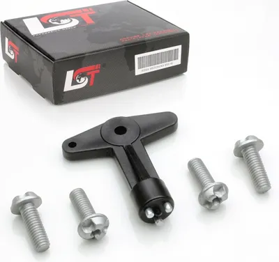 Produktbild von 1 Felgendeckel Schlüssel mit 4 Schrauben Set für RENAULT CLIO 2 3 LAGUNA 2