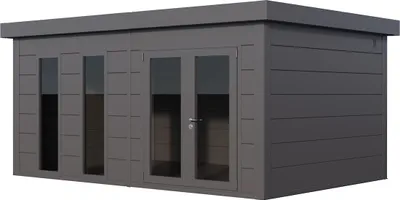 Produktbild von Telluria Metallgerätehaus Classico 5436+ Luminato granitgrau/anthrazit