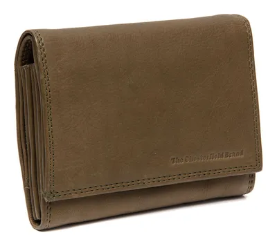 Produktbild von The Chesterfield Brand C08.0505 Avola Wallet Querformat Leder 02 olivegrün