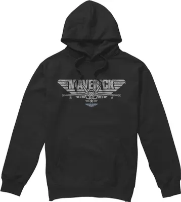 Obrázok produktu pre Top Gun: Maverick - Mikina s kapucňou "Plane" pre mužov TV9133 (L) (Black)