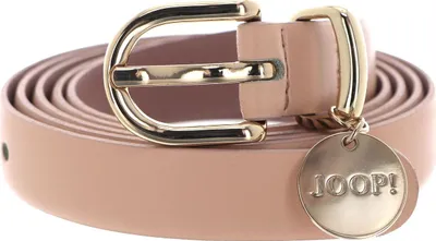Produktbild von JOOP! Leder Gürtel 2,0 CM Women's Belt With Pendant W70 Nude beige