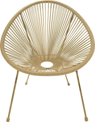 Produktbild von home24 Sitzgruppe - 3-teilig - Stahl / Polyrattan