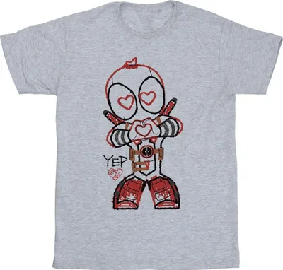 Produktbild von Marvel - T-Shirt für Herren BI49405 (XXL) (Grau)