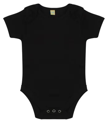 Image de Larkwood - Body pour bébé à manches courtes LT4800 (62) (noir)
