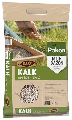 Productafbeelding van Pokon  kalk voor gazon en tuin 10KG