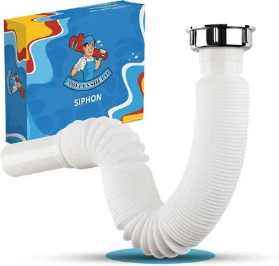 Obrázek produktu pro Flexibilní odtoková hadice pro umyvadlo