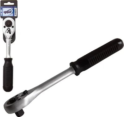 Zdjęcie produktu dla EXTOL EX6531 Grzechotka 1/4" 45 zębów - długość 155 mm