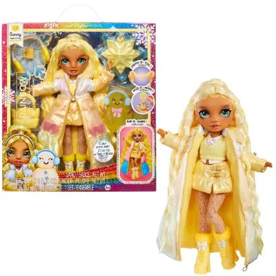 Produktbild von Rainbow High Winter Wonderland Doll - Sunny (Yellow)