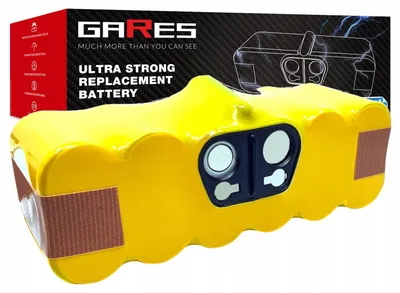 Zdjęcie produktu dla GARES Akumulator Bateria do iRobot Roomba 780 620 785 805 650 | 14,4V 4,5Ah | Seria Wzmocniona Wysoka Wydajność | Gares