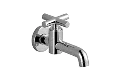 Produktbild von Dornbracht TARA Auslaufventil für Wandmontage, Kaltwasser, 30010892-33