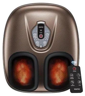 Produktbild von Renpho Tragbar Fußmassagegerät mit Wärmefunktion Beige