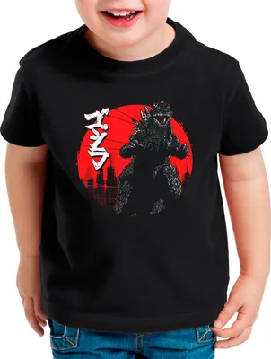 Produktbild von style3 Kanji Kaiju Kinder T-Shirt japan monster nipon tokio tokyo