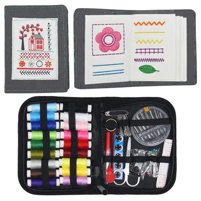 Stickbuch-Set, 143 Stiche, Übungsanleitung, DIY-Kreativset