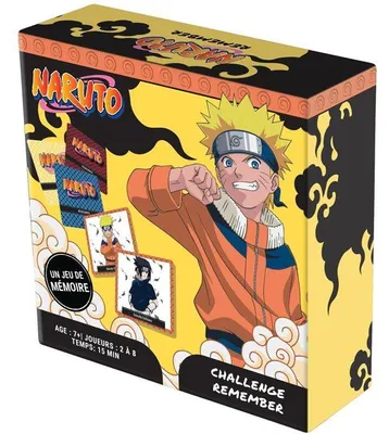 Zdjęcie produktu dla NARUTO REMEMBER – Gra planszowa – TOPI GAMES – Od 2 do 6 graczy – Od 7 lat