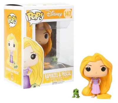 Produktbild von Funko Pop! Disney Tangled - Rapunzel and Pascal #147