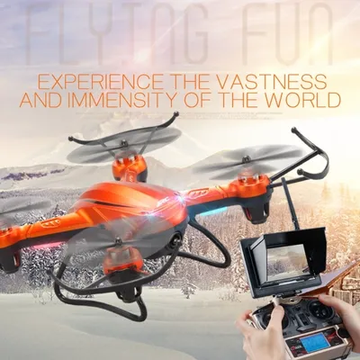 Immagine prodotto di JJR/C H32GH 4-Rotor Gyro Drone Altitude Position Hold RC Quadcopter con schermo LCD & 2MP HD Camera & Remote Control(Ora