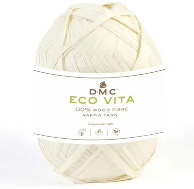 Image de DMC Eco Vita Raffia – fil écologique composé à 100 % de fibres de bois (couleur 31)