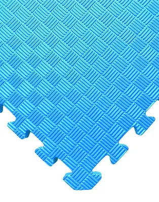 Imagen del producto de TATAMI PUZZLE: Alfombra de puzzle, 100x100x4,0 cm, color azul