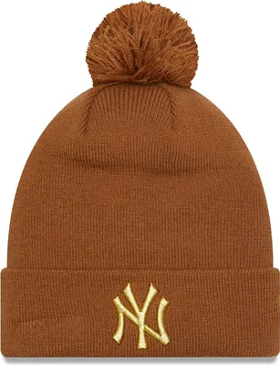 Produktbild von New Era Damen Wintermütze - METALLIC New York Yankees