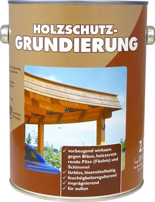 Produktbild von Wilckens Holzschutz-Grundierung, 2,5 l, Farblos