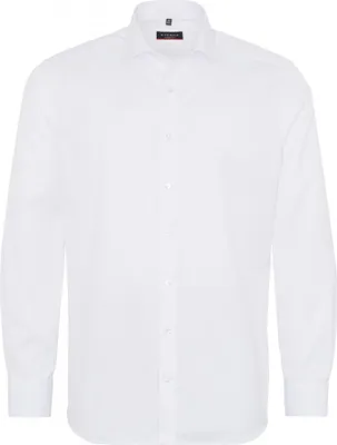 Produktbild von Eterna - Modern Fit - Bügelfreies Herren Langarm Hemd, Extra Langer Arm (72cm) (8817 X18K), Größe:42, Farbe:Weiß (00)