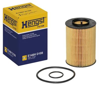 Image de Filtre à huile Hengst pour Mercedes Classe A Classe B