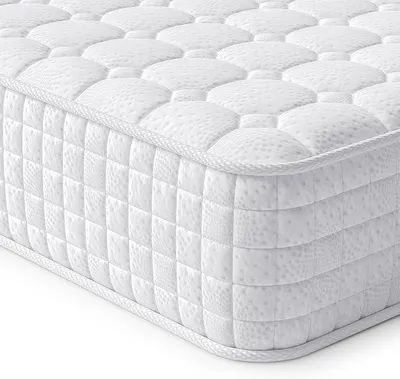 Produktbild von Hybridmatratze 160x200, H3 7-Zonen Druckentlastung Orthopädische Matratze, Taschenfederkernmatratze  , atmungsaktiv (24 cm Tight Top, weiß)?