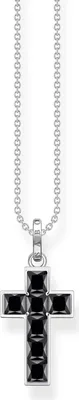 Produktbild von Thomas Sabo Sparkling Black KE2166-643-11-L45V Damenhalskette