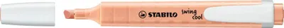 Produktbild von Textmarker - STABILO swing cool Pastel Edition - Einzelstift - cremige Pfirsichfarbe
