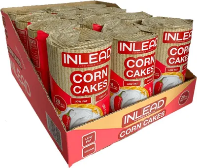 Produktbild von Inlead Corn Cakes (12x120g) Chili - Funktionelle Lebensmittel - Superfoods