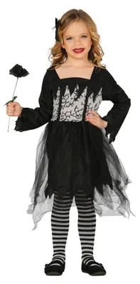 Produktbild von Miss Gothic Mädchen Kostüm Gr. 98-134, Größe:98/104