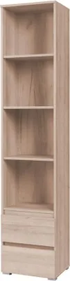 Produktbild von LIONU Hochregal mit Schubladen – Sonoma-Eiche