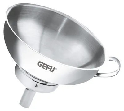 Zdjęcie produktu dla GEFU - Lejek z filtrem VERSARE 14,5 cm