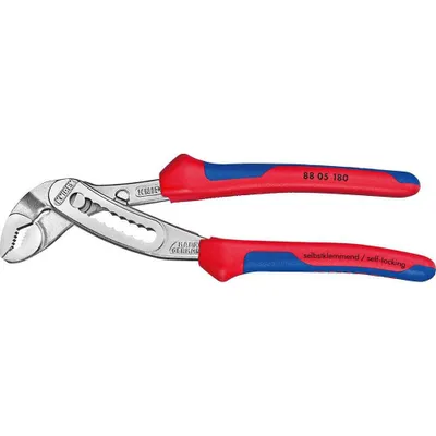 Produktbild von KNIPEX Wasserpumpenzange Alligator® 88 05 180 verchromt 18,0 cm