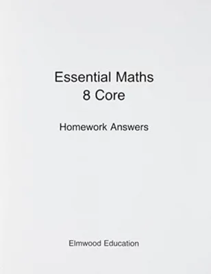 Zdjęcie produktu dla Essential Maths 8 Core Homework Answers