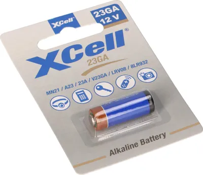Immagine prodotto di XCell Alkaline 23GA Batterie (12 V, Alkine Mangan System, Einwegbatterie) 149311