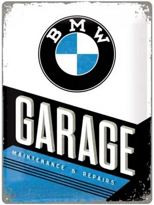 Produktbild von Nostalgic-Art - Plechová cedule 30 x 40 cm - BMW - BMW Garage