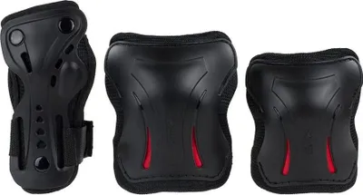 Produktbild von Sfr Skates Essentials Triple Pad Set Schwarz L Jungen,Mädchen Schwarz L
